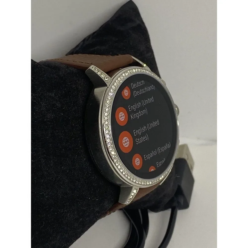 Fossil Gen 4 Authentic Digital Dial Smart Watch Custom Band FTW6013 AB362
